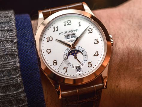 patek philippe annual calendar moonphase.